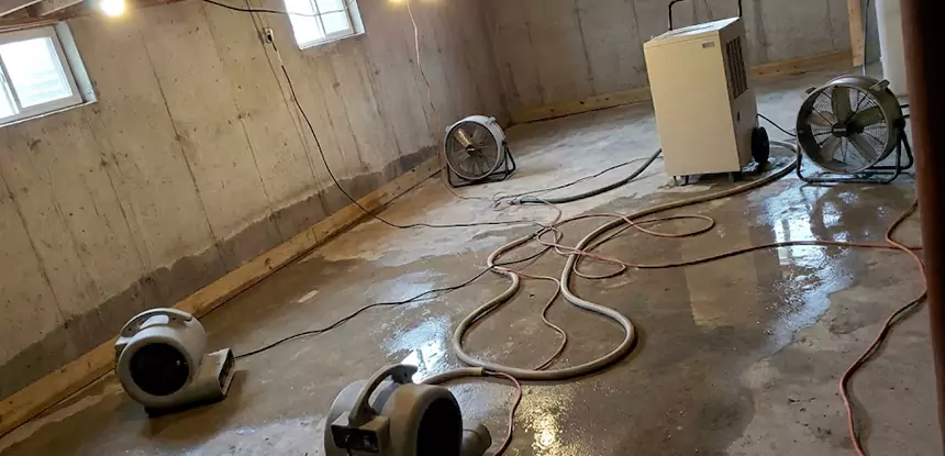 Large-Scale Water Damage Cleanup in Rydal